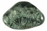 Polished Seraphinite Stone - Korshunovkiy Mine, Siberia #227206-1